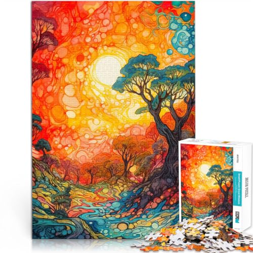 Puzzle für Erwachsene 2000 Teile Psychedelische Landschaft Aus Karton für und ab 14 Jahren Quizspiel Lustige Aktivitäten für zu Hause, Geburtstagsgeschenk, Reisegeschenke。Größe:70x100cm/27.5x39.3Zoll Puzzle für Erwachsene 2000 Teile Psychedelische Landschaft Aus Karton für und ab 14 Jahren Quizspiel Lustige Aktivitäten für zu Hause, Geburtstagsgeschenk, Reisegeschenke。Größe:70x100cm/27.5x39.3Zoll von CHTLIFQ