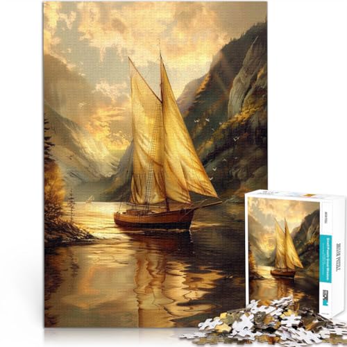 Puzzle für Erwachsene 2000 Teile Segelboot bei Sonnenuntergang Aus Karton für Kinder ab 14 Jahren Lernspiel-Herausforderungsspielzeug Tolles Geschenk zum Spielen。Größe:70x100cm/27.5x39.3Zoll Puzzle für Erwachsene 2000 Teile Segelboot bei Sonnenuntergang Aus Karton für Kinder ab 14 Jahren Lernspiel-Herausforderungsspielzeug Tolles Geschenk zum Spielen。Größe:70x100cm/27.5x39.3Zoll von CHTLIFQ