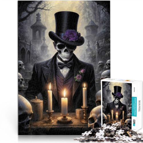 Puzzle für Erwachsene 2000 Teile Skelettbaron Aus Karton für und ab 14 Jahren Entspannungsspiele Einzigartige Geburtstags Größe:70x100cm/27.5x39.3Zoll Puzzle für Erwachsene 2000 Teile Skelettbaron Aus Karton für und ab 14 Jahren Entspannungsspiele Einzigartige Geburtstags Größe:70x100cm/27.5x39.3Zoll von CHTLIFQ