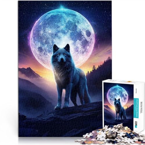 Puzzle für Erwachsene 2000 Teile Wolfskönig unter dem Mond Aus Karton Geeignet für Personen ab 14 Jahren für Lernspiel-Herausforderungsspielzeug Geschenk zum Geburtstag。Größe:70x100cm/27.5x39.3Zoll Puzzle für Erwachsene 2000 Teile Wolfskönig unter dem Mond Aus Karton Geeignet für Personen ab 14 Jahren für Lernspiel-Herausforderungsspielzeug Geschenk zum Geburtstag。Größe:70x100cm/27.5x39.3Zoll von CHTLIFQ