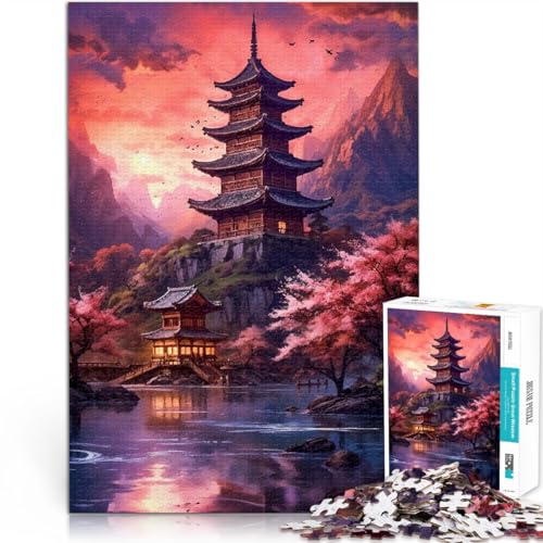 Puzzle für Erwachsene 2000 Teile japanische Mondlandschaft Aus Karton für und ab 14 Jahren Lernspiele Wichtelgeschenke。Größe:70x100cm/27.5x39.3Zoll Puzzle für Erwachsene 2000 Teile japanische Mondlandschaft Aus Karton für und ab 14 Jahren Lernspiele Wichtelgeschenke。Größe:70x100cm/27.5x39.3Zoll von CHTLIFQ