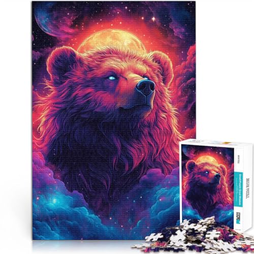 Puzzle für Erwachsene und Jugendliche 1000 Teile Himmlischer Bär des sternenklaren Mondes Geeignet für Personen ab 14 Jahren Quizspiel Lustige Aktivitäten für zu Hause, Geburtstagsgeschenk。 Puzzle für Erwachsene und Jugendliche 1000 Teile Himmlischer Bär des sternenklaren Mondes Geeignet für Personen ab 14 Jahren Quizspiel Lustige Aktivitäten für zu Hause, Geburtstagsgeschenk。 von CHTLIFQ