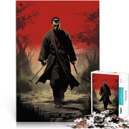 Puzzle für Erwachsene und Jugendliche 1000 Teile Samurai-Krieger-Kunstwerk Aus Karton Geeignet für Personen ab 14 Jahren Lernspiele, Heimdekorationsspiel. Spiele Spielzeug Geschenk。Größe:26x38cm Puzzle für Erwachsene und Jugendliche 1000 Teile Samurai-Krieger-Kunstwerk Aus Karton Geeignet für Personen ab 14 Jahren Lernspiele, Heimdekorationsspiel. Spiele Spielzeug Geschenk。Größe:26x38cm von CHTLIFQ
