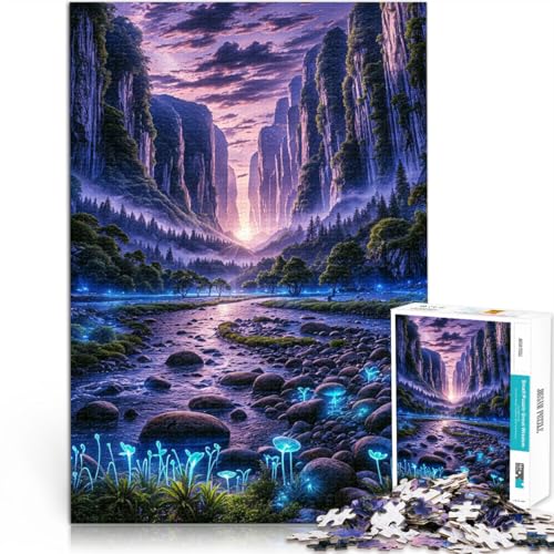 Puzzle für Erwachsene und Jugendliche 1000 Teile Weltraum-Fantasielandschaft Aus Karton Geeignet für Personen ab 14 Jahren Quizspiel Lustige Aktivitäten für zu Hause, Geburtstagsgeschenk。 von CHTLIFQ