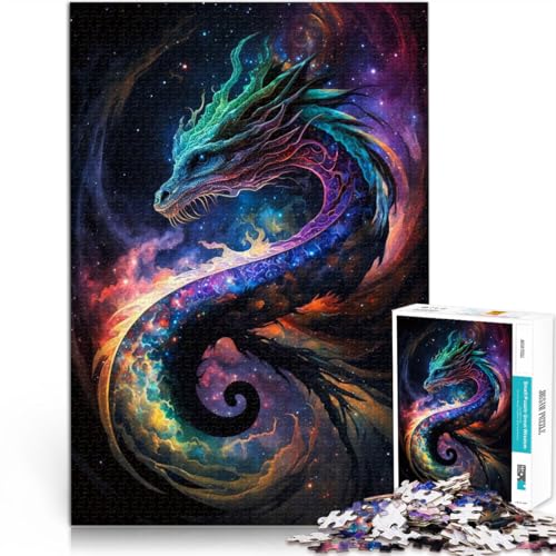 Puzzle für Erwachsene und Jugendliche 2000 Teile Ätherischer kosmischer Drache Aus Karton Geeignet für Personen ab 14 Jahren Intellektuelles Spielzeugspiel Lernspiel zum Geburtstag und Weihnachten。 Puzzle für Erwachsene und Jugendliche 2000 Teile Ätherischer kosmischer Drache Aus Karton Geeignet für Personen ab 14 Jahren Intellektuelles Spielzeugspiel Lernspiel zum Geburtstag und Weihnachten。 von CHTLIFQ