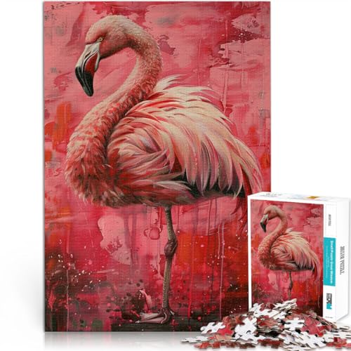 Puzzles für Erwachsene 1000 Puzzles Feuervogelkunst Aus Holz für 14+ Praktisches Spiel Weihnachtsspiel Geschenke für Frauen。Größe：50x75cm/19.6x29.5Zoll von CHTLIFQ