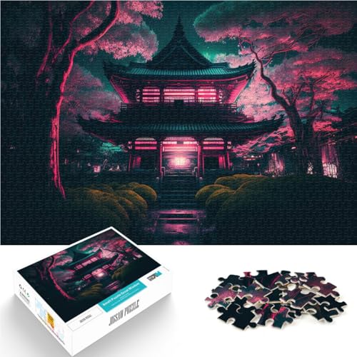 Puzzles für Erwachsene 1000 Puzzles Japanische Landschaft Aus Holz für 14+ Intellektuelles Spiel Geschenk zum Geburtstag。Größe:50x75cm/19.6x29.5Zoll Puzzles für Erwachsene 1000 Puzzles Japanische Landschaft Aus Holz für 14+ Intellektuelles Spiel Geschenk zum Geburtstag。Größe:50x75cm/19.6x29.5Zoll von CHTLIFQ