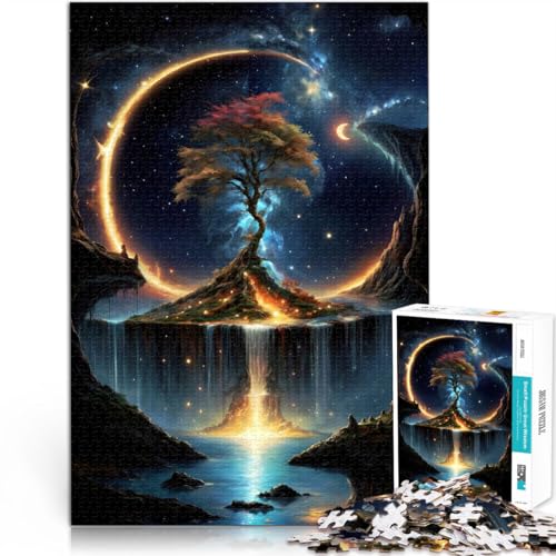 Schweres Puzzle für Erwachsene, 1000 Teile Baum des Lebens Aus Karton ab 14 Jahren pädagogisches Lernen Tolles Geschenk。Größe:26x38cm/10.2x14.9Zoll Schweres Puzzle für Erwachsene, 1000 Teile Baum des Lebens Aus Karton ab 14 Jahren pädagogisches Lernen Tolles Geschenk。Größe:26x38cm/10.2x14.9Zoll von CHTLIFQ