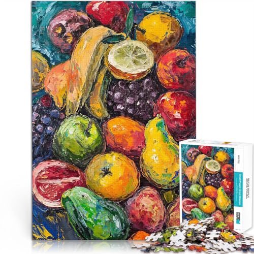 Schweres Puzzle für Erwachsene, 1000 Teile Früchte Aus Holz ab 14 Jahren Staycation: Zeit totschlagen Geschenkideen。Größe:50x75cm/19.6x29.5Zoll Schweres Puzzle für Erwachsene, 1000 Teile Früchte Aus Holz ab 14 Jahren Staycation: Zeit totschlagen Geschenkideen。Größe:50x75cm/19.6x29.5Zoll von CHTLIFQ