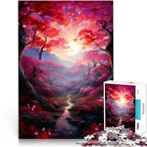 Schweres Puzzle für Erwachsene, 1000 Teile Landschaftskunst Aus Holz ab 14 Jahren Lernspielzeug für die ganze Familie Spiele Spielzeug Geschenk。Größe:50x75cm/19.6x29.5Zoll Schweres Puzzle für Erwachsene, 1000 Teile Landschaftskunst Aus Holz ab 14 Jahren Lernspielzeug für die ganze Familie Spiele Spielzeug Geschenk。Größe:50x75cm/19.6x29.5Zoll von CHTLIFQ
