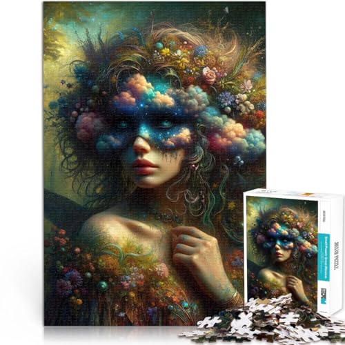 für Erwachsene 1000-Teile-Puzzle Feenwaldporträt Aus Holz Geeignet für Kinder ab 14 Jahren Unmögliches Spiel Geschenke zum 。Größe:50x75cm/19.6x29.5Zoll für Erwachsene 1000-Teile-Puzzle Feenwaldporträt Aus Holz Geeignet für Kinder ab 14 Jahren Unmögliches Spiel Geschenke zum 。Größe:50x75cm/19.6x29.5Zoll von CHTLIFQ