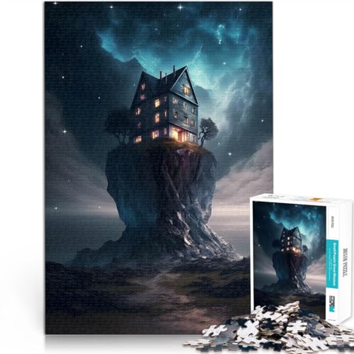 für Erwachsene 1000 Teile Puzzle Haus auf Einer Klippe Aus Holz für Kinder ab 14 Jahren Quizspiel Lustige Aktivitäten für zu Hause, Geburtstagsgeschenk, Reisegeschenke。Größe:50x75cm/19.6x29.5Zoll für Erwachsene 1000 Teile Puzzle Haus auf Einer Klippe Aus Holz für Kinder ab 14 Jahren Quizspiel Lustige Aktivitäten für zu Hause, Geburtstagsgeschenk, Reisegeschenke。Größe:50x75cm/19.6x29.5Zoll von CHTLIFQ