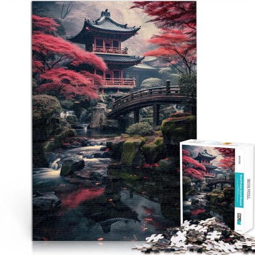 für Erwachsene 1000-Teile-Puzzle Japanische Landschaftskunst Aus Karton Geeignet für Kinder ab 14 Jahren Pädagogisches Spielzeug zum Lernen Geschenke für Freunde und Familie。Größe:26x38cm für Erwachsene 1000-Teile-Puzzle Japanische Landschaftskunst Aus Karton Geeignet für Kinder ab 14 Jahren Pädagogisches Spielzeug zum Lernen Geschenke für Freunde und Familie。Größe:26x38cm von CHTLIFQ