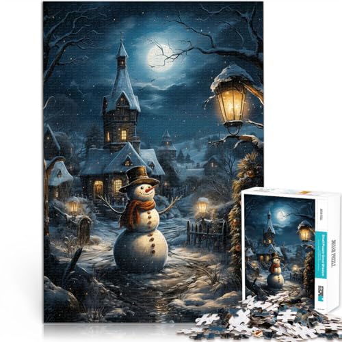 für Erwachsene 2000-teiliges Puzzle Schneemann im Winter Aus Karton ab 14 Jahren Spielzeug-Wanddekoration Geburtstags- und einzigartige Geschenke。Größe:70x100cm/27.5x39.3Zoll für Erwachsene 2000-teiliges Puzzle Schneemann im Winter Aus Karton ab 14 Jahren Spielzeug-Wanddekoration Geburtstags- und einzigartige Geschenke。Größe:70x100cm/27.5x39.3Zoll von CHTLIFQ