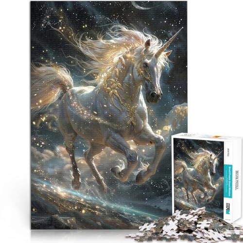 für Erwachsene Puzzles 1000 Teile Puzzles Einhorn Aus Holz für und ab 14 Jahren Lernspiel-Herausforderungsspielzeug Tolles Geschenk zum Spielen。Größe:50x75cm/19.6x29.5Zoll für Erwachsene Puzzles 1000 Teile Puzzles Einhorn Aus Holz für und ab 14 Jahren Lernspiel-Herausforderungsspielzeug Tolles Geschenk zum Spielen。Größe:50x75cm/19.6x29.5Zoll von CHTLIFQ