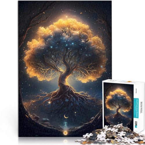 für Erwachsene Puzzles 1000 Teile Puzzles Magischer Baum des Lebens Aus Holz für und ab 14 Jahren Wohnkunstdekor Künstlersammlung, Bildende Kunst。Größe:50x75cm/19.6x29.5Zoll für Erwachsene Puzzles 1000 Teile Puzzles Magischer Baum des Lebens Aus Holz für und ab 14 Jahren Wohnkunstdekor Künstlersammlung, Bildende Kunst。Größe:50x75cm/19.6x29.5Zoll von CHTLIFQ