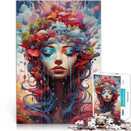 für Erwachsene Puzzles 1000 Teile Puzzles Trippy Art Aus Karton für und ab 14 Jahren Spielzeug für die ganze Familie Geburtstags- und einzigartige Geschenke。Größe:38x52cm/14.9x20.4Zoll für Erwachsene Puzzles 1000 Teile Puzzles Trippy Art Aus Karton für und ab 14 Jahren Spielzeug für die ganze Familie Geburtstags- und einzigartige Geschenke。Größe:38x52cm/14.9x20.4Zoll von CHTLIFQ