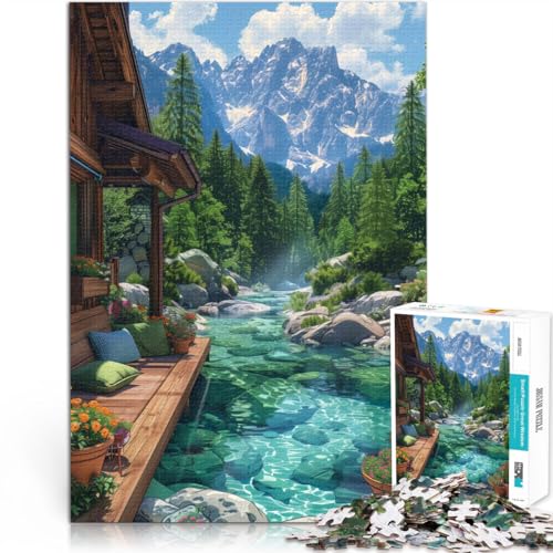 für Erwachsene Puzzles 2000 Teile Puzzles Flusshausberg Aus Karton für und ab 14 Jahren Urlaub zu Hause: Zeit totschlagen Geschenke zum 。Größe:70x100cm/27.5x39.3Zoll für Erwachsene Puzzles 2000 Teile Puzzles Flusshausberg Aus Karton für und ab 14 Jahren Urlaub zu Hause: Zeit totschlagen Geschenke zum 。Größe:70x100cm/27.5x39.3Zoll von CHTLIFQ