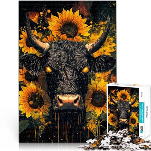 für Erwachsene Puzzles 2000 Teile Puzzles Kuh und Sonnenblumen Aus Karton für und ab 14 Jahren Heimdekoration Tolle Geschenke und Spielzeuge。Größe:70x100cm/27.5x39.3Zoll für Erwachsene Puzzles 2000 Teile Puzzles Kuh und Sonnenblumen Aus Karton für und ab 14 Jahren Heimdekoration Tolle Geschenke und Spielzeuge。Größe:70x100cm/27.5x39.3Zoll von CHTLIFQ