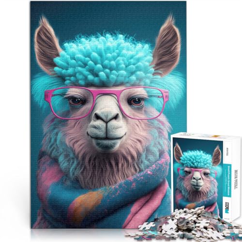 für Erwachsene1000-Teile-Puzzles Niedliche Lama-Kunst Aus Karton Geeignet für Kinder ab 14 Jahren Quizspiel Lustige Aktivitäten für zu Hause, Geburtstagsgeschenk, Reisegeschenke。Größe:38x52cm für Erwachsene1000-Teile-Puzzles Niedliche Lama-Kunst Aus Karton Geeignet für Kinder ab 14 Jahren Quizspiel Lustige Aktivitäten für zu Hause, Geburtstagsgeschenk, Reisegeschenke。Größe:38x52cm von CHTLIFQ