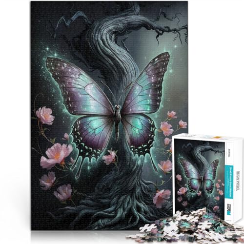 für Erwachsene1000-Teile-Puzzles Schmetterling und Blumen Aus Karton Geeignet für Kinder ab 14 Jahren Eltern-Kind-Interaktion Interessante Geschenke zur Stressreduzierung。Größe:38x52cm/14.9x20.4Zoll für Erwachsene1000-Teile-Puzzles Schmetterling und Blumen Aus Karton Geeignet für Kinder ab 14 Jahren Eltern-Kind-Interaktion Interessante Geschenke zur Stressreduzierung。Größe:38x52cm/14.9x20.4Zoll von CHTLIFQ