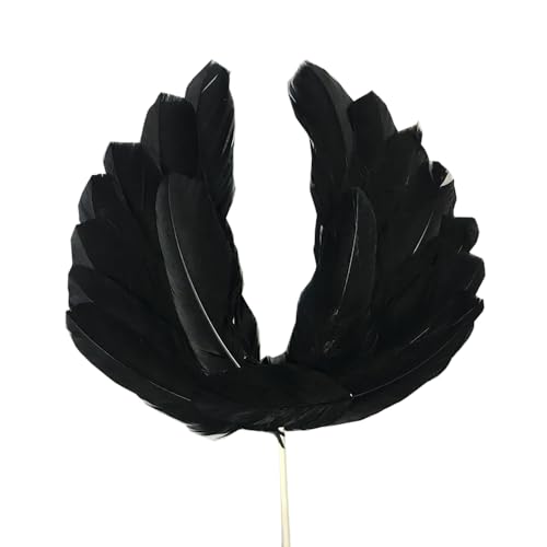 Geburtstagstorte Deko 2 Stück Tortendeko Dekoration Kuchen Dekoration Kuchen Topper Federn Cake Topper Tortenafsätze Feder Weihnachtstorte Deko Cupcake Topper Für Geburtstagstorte Party von CHTME