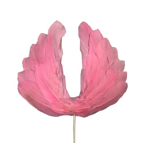 Geburtstagstorte Deko 2 Stück Tortendeko Dekoration Kuchen Dekoration Kuchen Topper Federn Cake Topper Tortenafsätze Feder Weihnachtstorte Deko Cupcake Topper Für Geburtstagstorte Party von CHTME