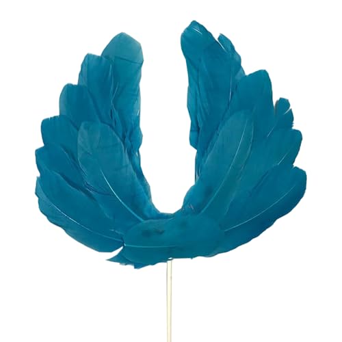 Geburtstagstorte Deko 2 Stück Tortendeko Dekoration Kuchen Dekoration Kuchen Topper Federn Cake Topper Tortenafsätze Feder Weihnachtstorte Deko Cupcake Topper Für Geburtstagstorte Party von CHTME