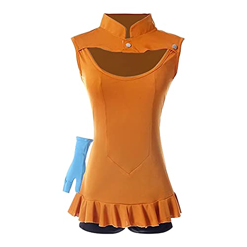 CHUANHUA Diane Cosplay Anime The Seven Deadly Sins Kostüm für Damen, Größe XS von CHUANHUA