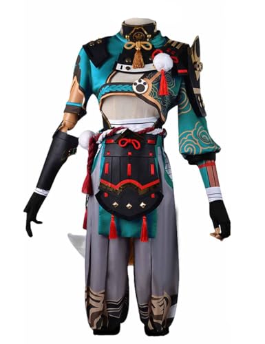 CHUANHUA Genshin Gorou Cosplay-Spiel, Genshin Rollenspiel-Anzug, Halloween-Kostüm (Herrengröße, M) von CHUANHUA