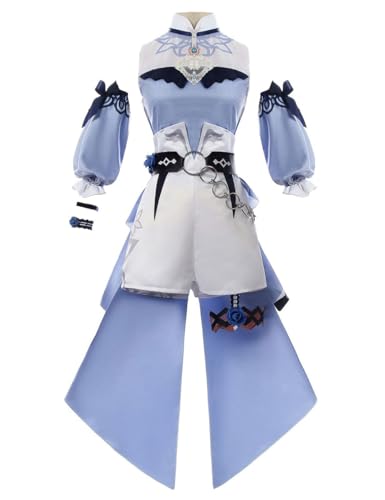 CHUANHUA Genshin Jean Cosplay-Spiel, Genshin Rollenspiel-Anzug, Halloween-Kostüm für Damen, Größe M von CHUANHUA