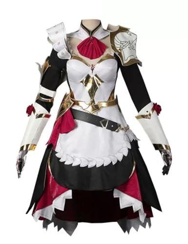 CHUANHUA Genshin Noelle Cosplay-Spiel Genshin Rollenspiel-Anzug, Halloween-Kostüm für Damen, Größe M von CHUANHUA