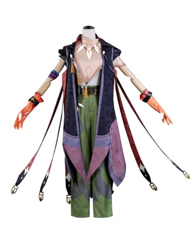 CHUANHUA Genshin Razor Cosplay-Spiel, Genshin Rollenspiel-Anzug, Halloween-Kostüm (Herrengröße, klein) von CHUANHUA