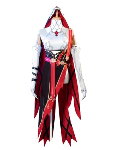 CHUANHUA Genshin Rosaria Cosplay-Spiel Genshin Rollenspiel-Anzug, Halloween-Kostüm für Damen, Größe S von CHUANHUA