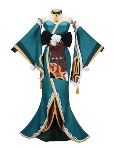 CHUANHUA Genshin Sheena Cosplay-Dienstmädchenkleid, Genshin, Rollenspiel-Anzug, Halloween-Kostüm (Herrengröße, L) von CHUANHUA