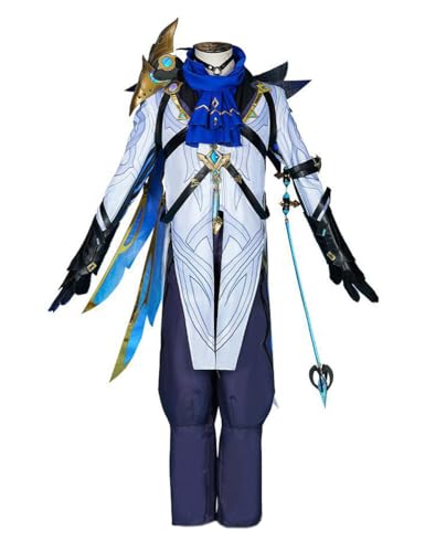 CHUANHUA Genshin The Doctor Il Dottore Cosplay-Dienstmädchen-Kleid, Spiel, Genshin, Rollenspiel-Anzug, Halloween-Kostüm (Herrengröße, M) von CHUANHUA