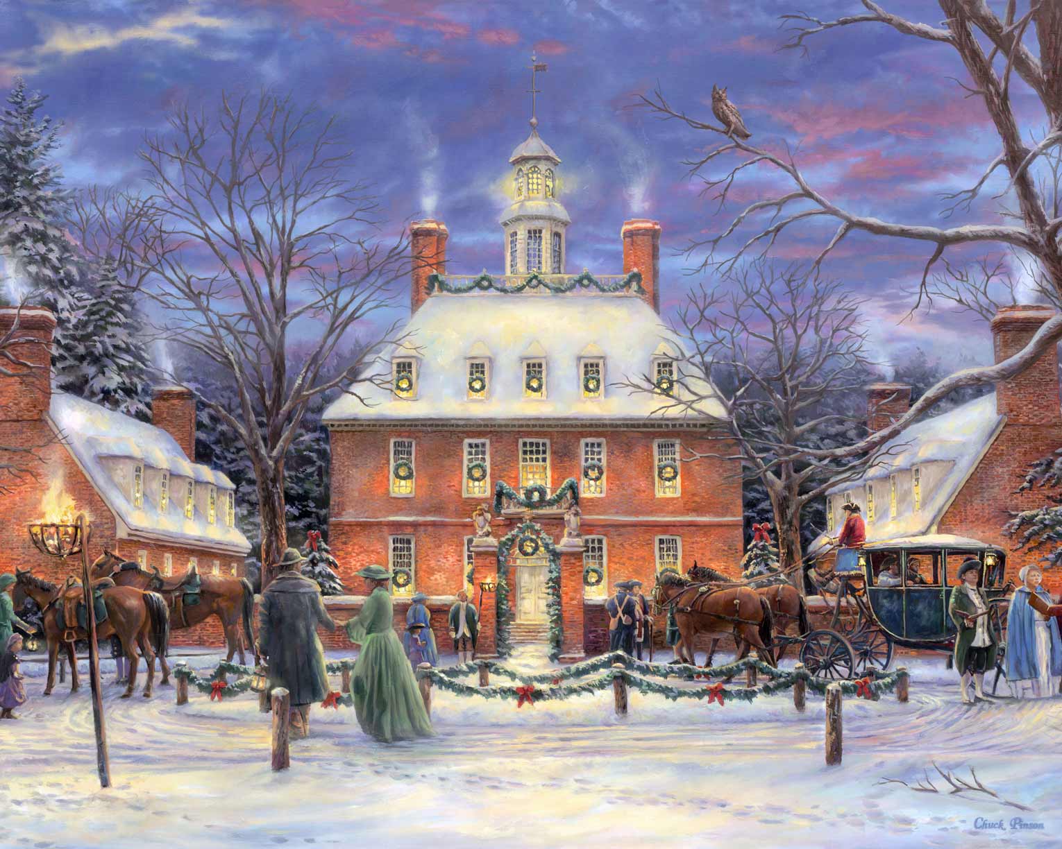 Malen nach Zahlen - The Governor's Party - by Chuck Pinson, ohne Rahmen Malen nach Zahlen - The Governor's Party - by Chuck Pinson, ohne Rahmen von CHUCK PINSON