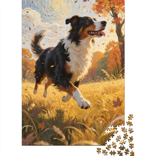 Bernhardiner Puzzles 1000 Teile Schwer Puzzle Spielzeug Pädagogisches Spiel Impossible Herausforderungsspielzeug Für Erwachsene Und Kinder Ab 12 Jahren 1000pcs (75x50cm) von CHUIYUFULAN