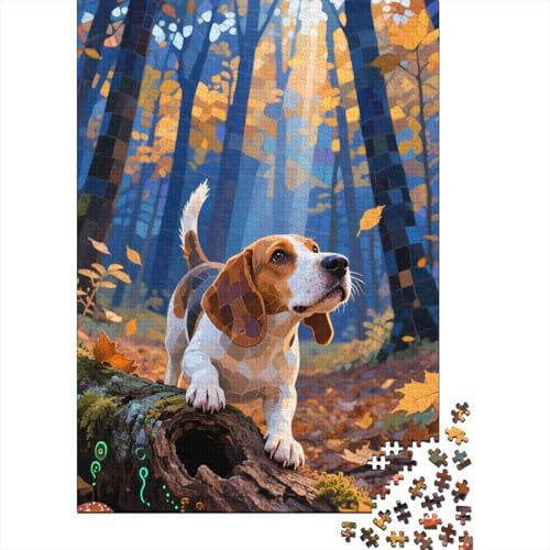 Cavalier King Charles Spaniel Puzzles 1000 Teile Schwer Puzzle Spielzeug Lernspiel Impossible Herausforderungsspielzeug Für Erwachsene Und Kinder Ab 14 Jahren 1000pcs (75x50cm) von CHUIYUFULAN
