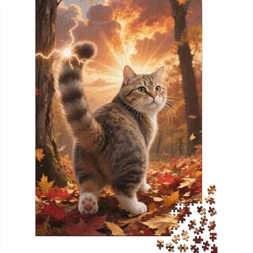Munchkin Puzzles 1000 Teile Schwer Puzzle Spielzeug Lernspiel Impossible Herausforderung Spielzeug Für Erwachsene Und Kinder Ab 12 Jahren 1000pcs (75x50cm) von CHUIYUFULAN