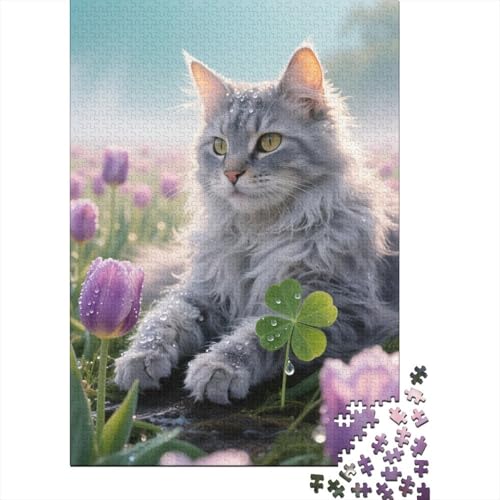Ragamuffin Puzzle 1000-teilige Schwer Puzzle Spielzeug Lernspiel Impossible Herausforderungsspielzeug Für Erwachsene Kinder 1000pcs (75x50cm) von CHUIYUFULAN