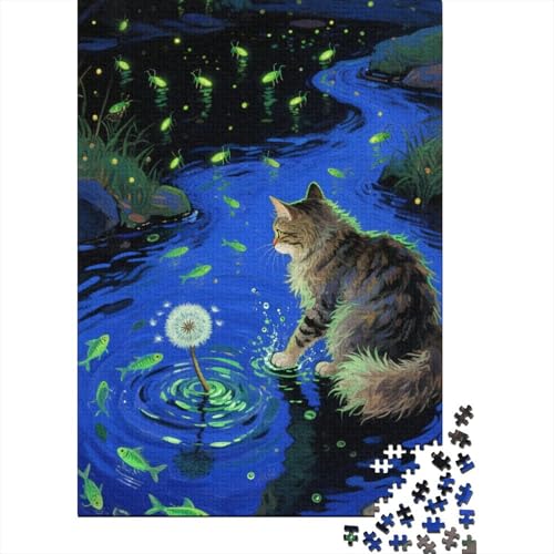 Ragamuffin Puzzles 1000 Teile Schwer Puzzle Spielzeug Lernspiel Impossible Herausforderung Spielzeug Für Erwachsene Kinder 1000pcs (75x50cm) von CHUIYUFULAN