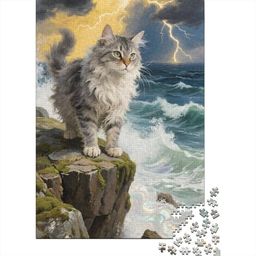 Ragamuffin Puzzles 1000 Teile Schwer Puzzle Spielzeug Pädagogisches Spiel Impossible Herausforderungsspielzeug Für Erwachsene Und Kinder in Bewährter 1000pcs (75x50cm) von CHUIYUFULAN