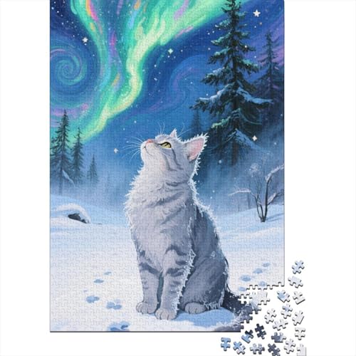 Snowshoe Puzzle 1000 Teile Schwer Puzzle Spielzeug Lernspiel Impossible Herausforderung Spielzeug Für Erwachsene Und Kinder Ab 14 Jahren 1000pcs (75x50cm) von CHUIYUFULAN