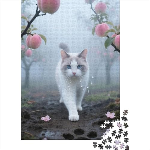 Snowshoe Puzzle 1000-teilige Schwer Puzzle Spielzeug Lernspiel Impossible Herausforderung Spielzeug Für Erwachsene Und Kinder Ab 14 Jahren 1000pcs (75x50cm) von CHUIYUFULAN