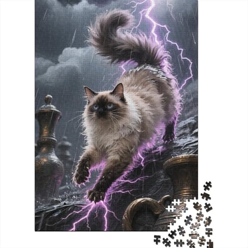 Türkische Angora Puzzle 1000 Teile Schwer Puzzle Spielzeug Lernspiel Impossible Herausforderung Spielzeug Für Erwachsene Und Kinder Ab 12 Jahren 1000pcs (75x50cm) von CHUIYUFULAN