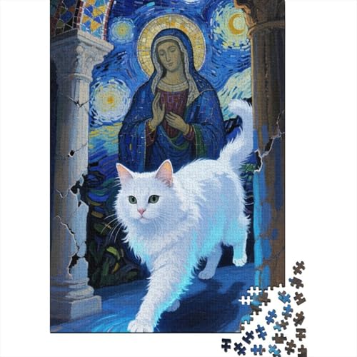 Türkische Angora Puzzle 1000-teilige Schwer Puzzle Spielzeug Pädagogisches Spiel Impossible Herausforderungsspielzeug Für Erwachsene Kinder 1000pcs (75x50cm) von CHUIYUFULAN