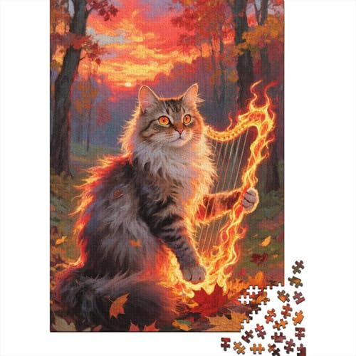 Türkische Angora Puzzles 1000 Teile Schwer Puzzle Spielzeug Pädagogisches Spiel Impossible Herausforderungsspielzeug Für Erwachsene Und Kinder Ab 12 Jahren 1000pcs (75x50cm) von CHUIYUFULAN
