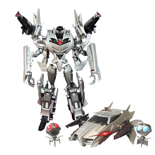 CHULXIA 6,3 Zoll Deformations-Actionfigur Air Warrior Spielzeug Automodell Roboterspielzeug Jungen und Mädchen Desktop-Ornamente Feiertags-Geburtstagsgeschenke von CHULXIA