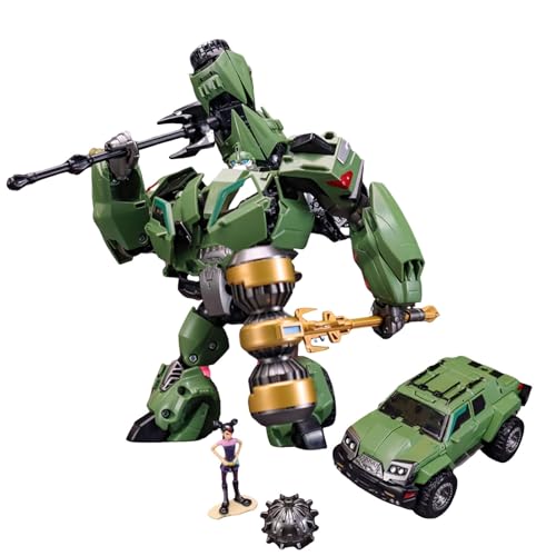 CHULXIA 7-Zoll-Deformations-Actionfigur Schottspielzeug Das Einen LKW Trägt Automodell Roboterspielzeug Schreibtischornamente for Jungen und Mädchen Feiertags- und Geburtstagsgeschenke von CHULXIA